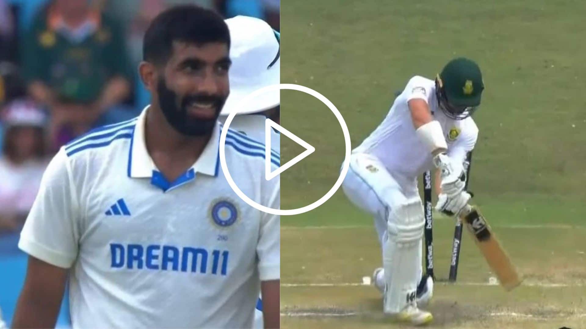 [Watch] Jasprit Bumrah's 'Dangerous' Yorker Folds Up South Africa For 408